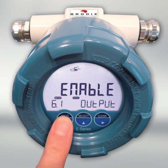 E-Series Flow Rate Indicator / Totalizer